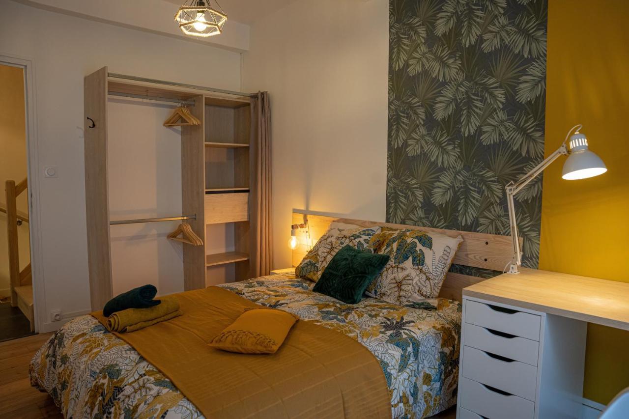 Superbe Maison De Ville - Chambre Privee - Quartier Villebourbon - 5 Min A Pied Gare Et Hypercentre Montauban Esterno foto