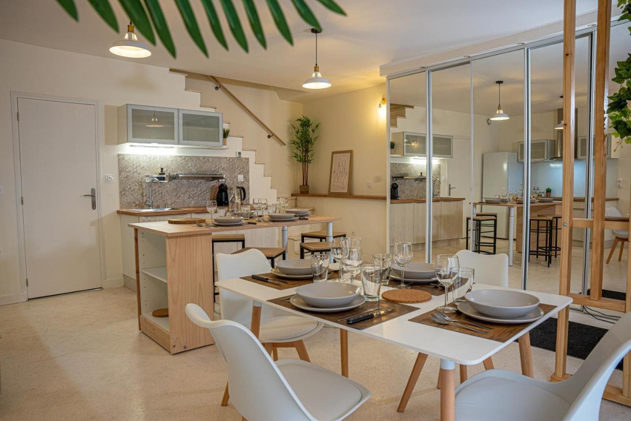 Superbe Maison De Ville - Chambre Privee - Quartier Villebourbon - 5 Min A Pied Gare Et Hypercentre Montauban Esterno foto